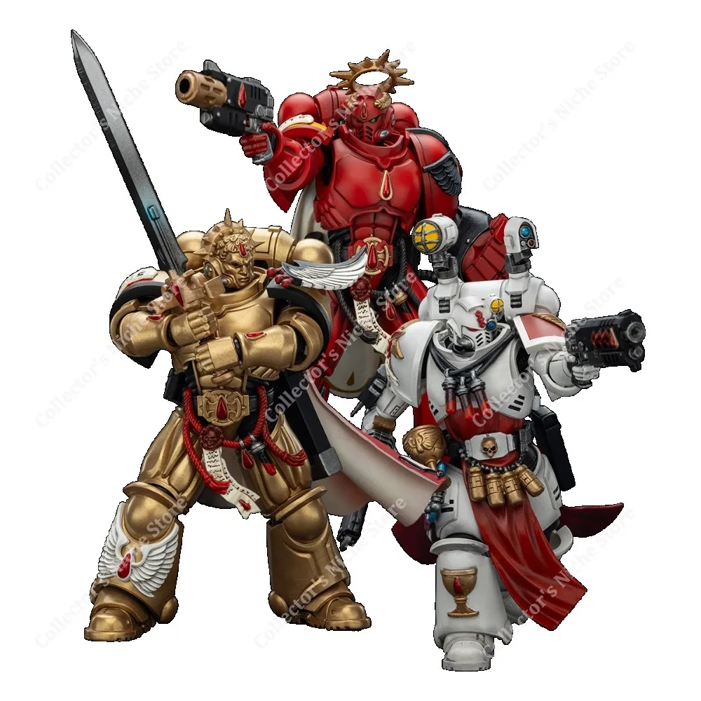 [Pre-pedido] JOYTOY Warhammer40K Blood Angels figura de acción capitán PVC figura de acción sacerdote sanguinario modelo Anime modelo regalo juguete
