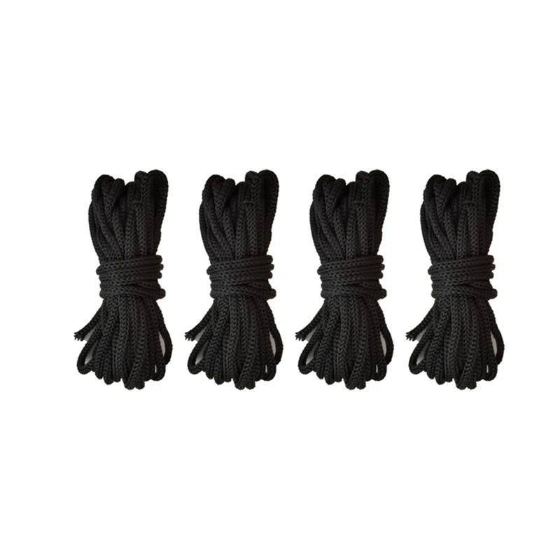 

4 Pcs 15Ft Trampoline Netting Cords, Replacement Parts For Fence Netting Safety Trampoline Netting Cords