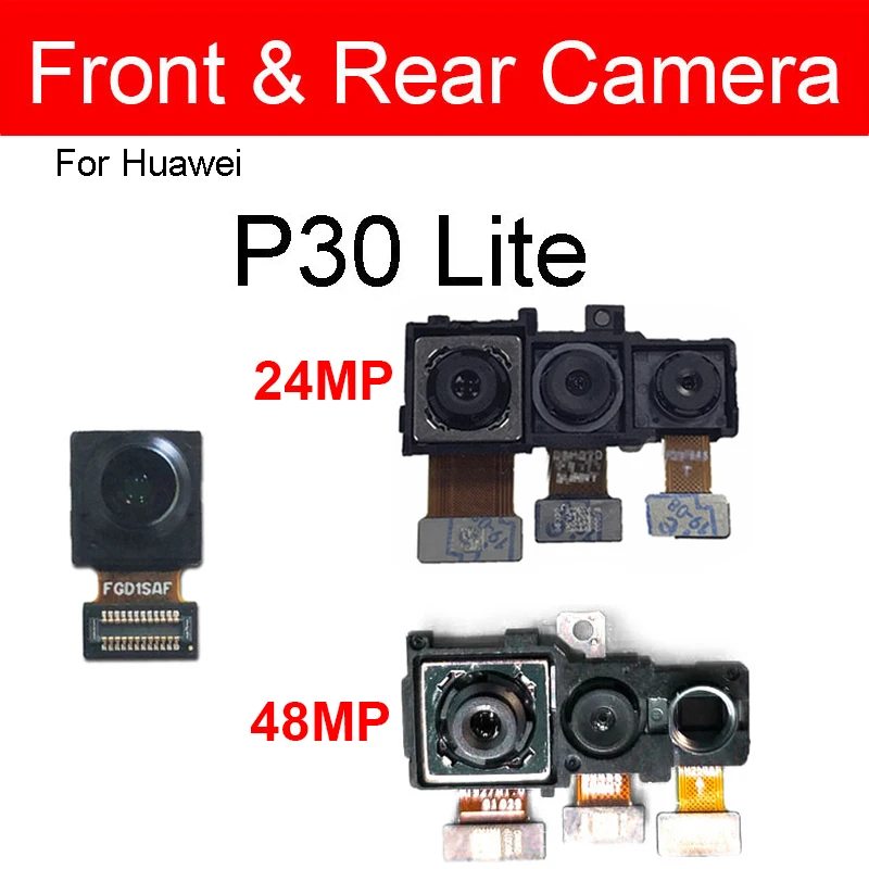 100% genuino Frontale e Posteriore Fotocamera Principale Per Huawei P30 Pro Piccolo Torna Grande TOF del Modulo Della Macchina Fotografica Parti di