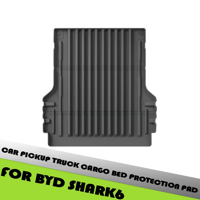 Car Pickup Truck Cargo Bed Protection Pad Fit for BYD Shark6 Modified TPE Anti Slip Decorative Pad Car Interior Accessories