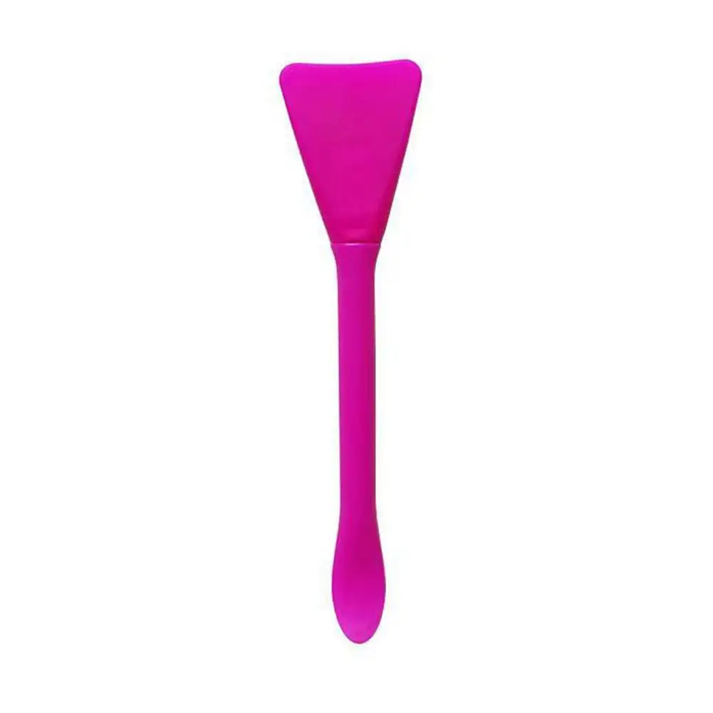 Brosse à double tête en silicone pour masque facial, livres de visage, type spécial PES b, grattoir à boue, film, outil de beauté, L5R1, 1 pièce