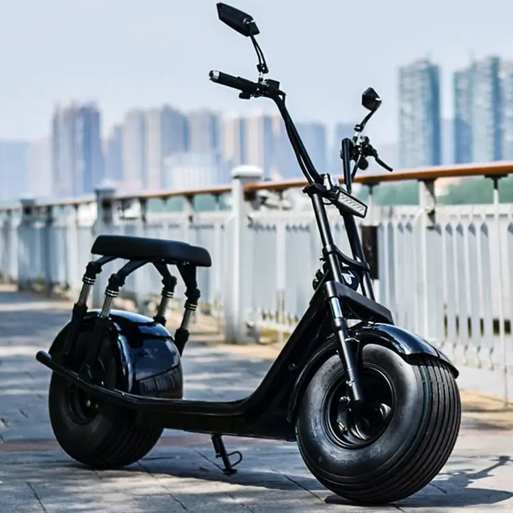 

Overseas Spot Adult Citycoco E Scooter 1500w 2000w Kick Electric Motorcycle 18 inch Fat Tire