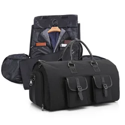 carry on garment bag business Garment Suitcase Pack Foldable Travel Bag for Men Laptop Tote luggage handbag weekenders bags