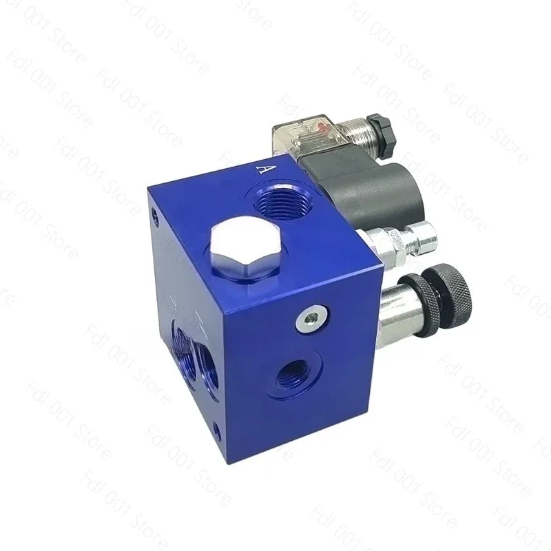 ET02 Hydraulic Valve Block Manual Adjustable Pressure Valve for Hydraulic Station Lift Platform