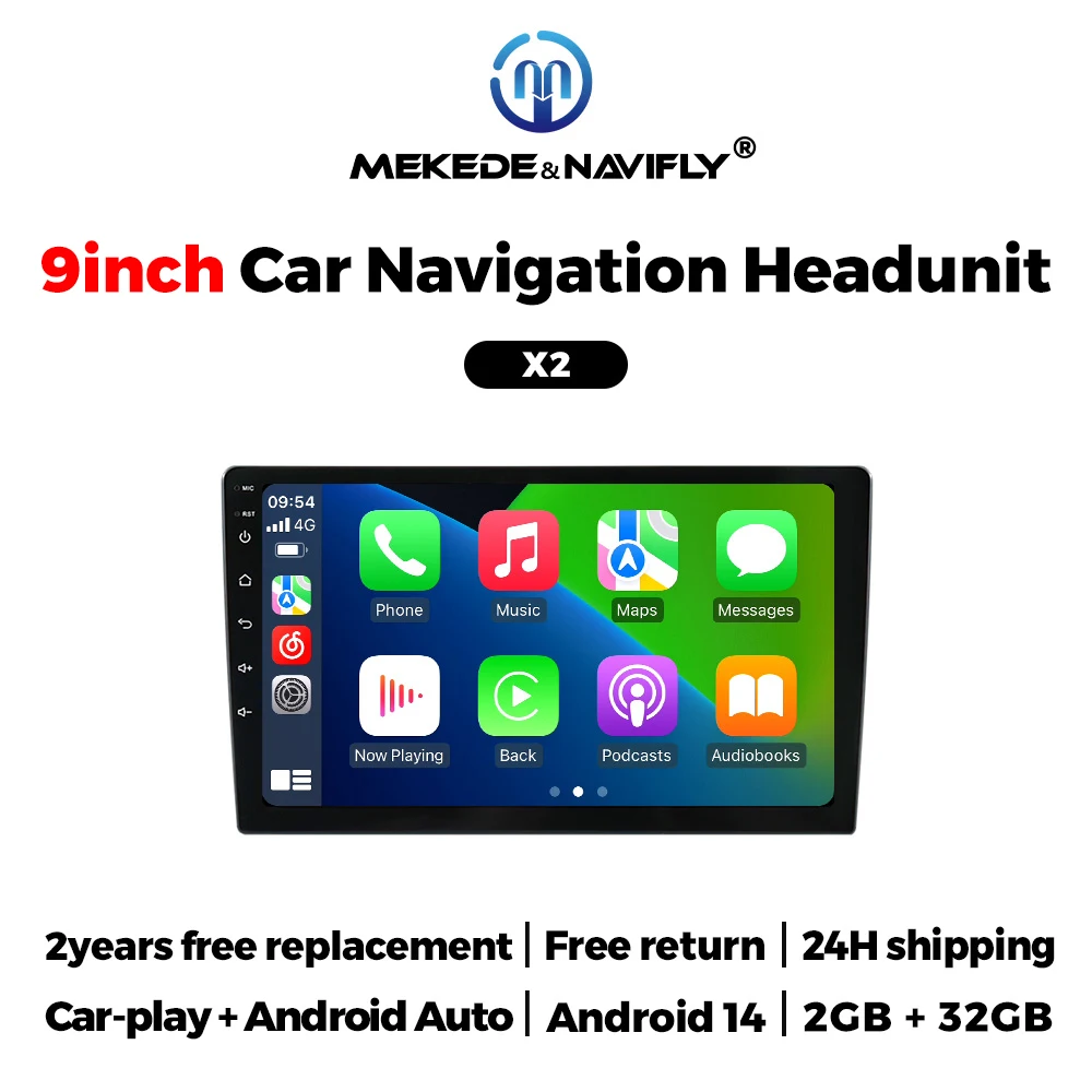 MEKEDE 9 10 inch Car Multimedia Android All In One Universal Stereo Head Unit For Volkswagen Nissan Hyundai Kia Toyota Honda BMW