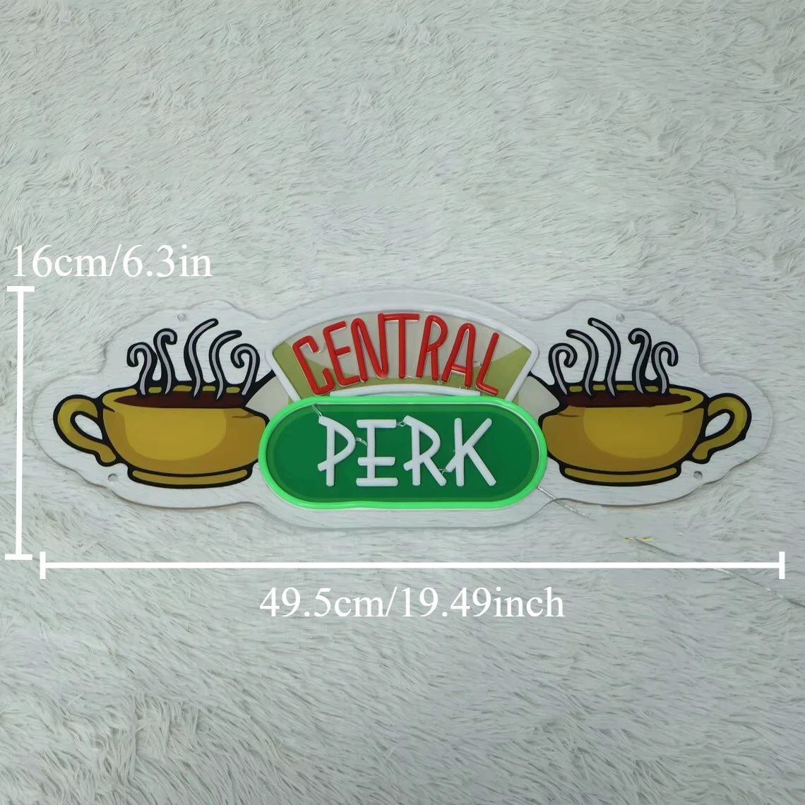 Letrero de Neón Central Perk,  - Outdoor Lighting For Store reseña y precio