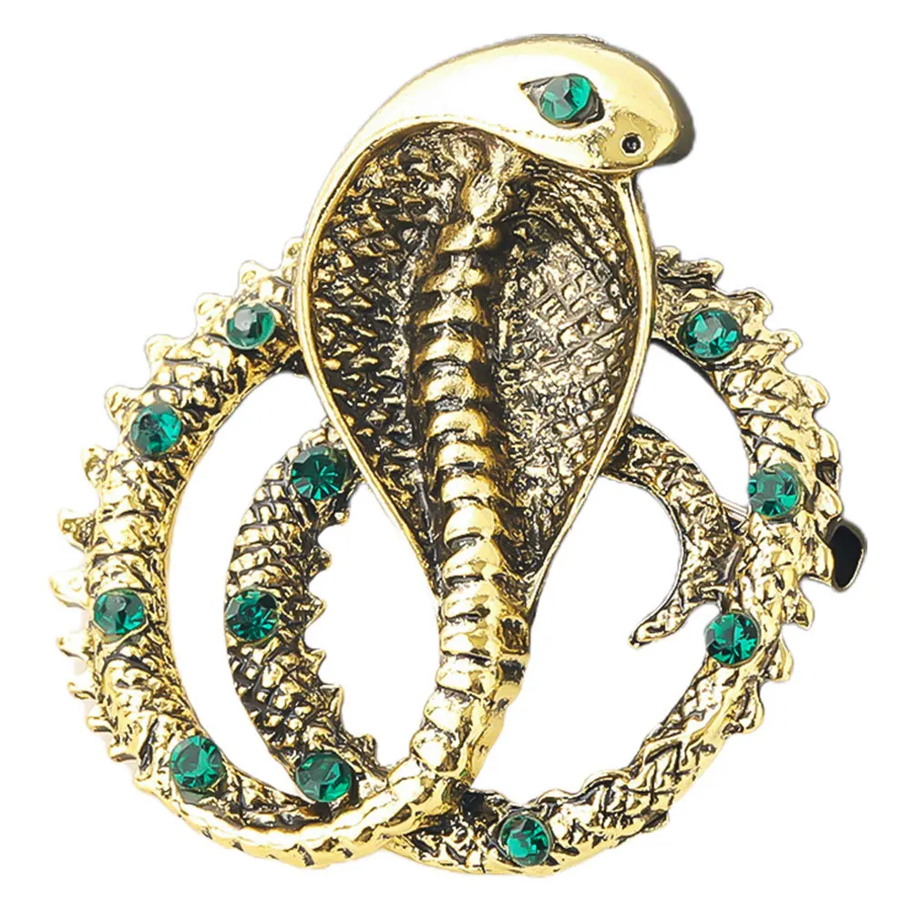 

Брошь для одежды, булавка в форме змеи, стразы, булавка для лацкана для женщин, украшение для одежды, шарф, шляпа, костюм, аксессуар для рюкзака