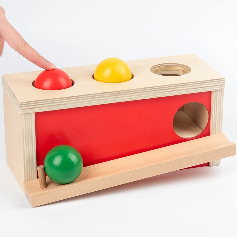 Fun pressure table teaching aids with smooth and angular design to cultivate children's color cognition and strength exercise