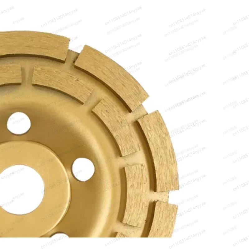 230MM Concrete Diamond Double Row Grinding Wheel Marble Granite Angle Grinder Tool 9 Inch Sanding Disc Aperture 20MM/22.23MM