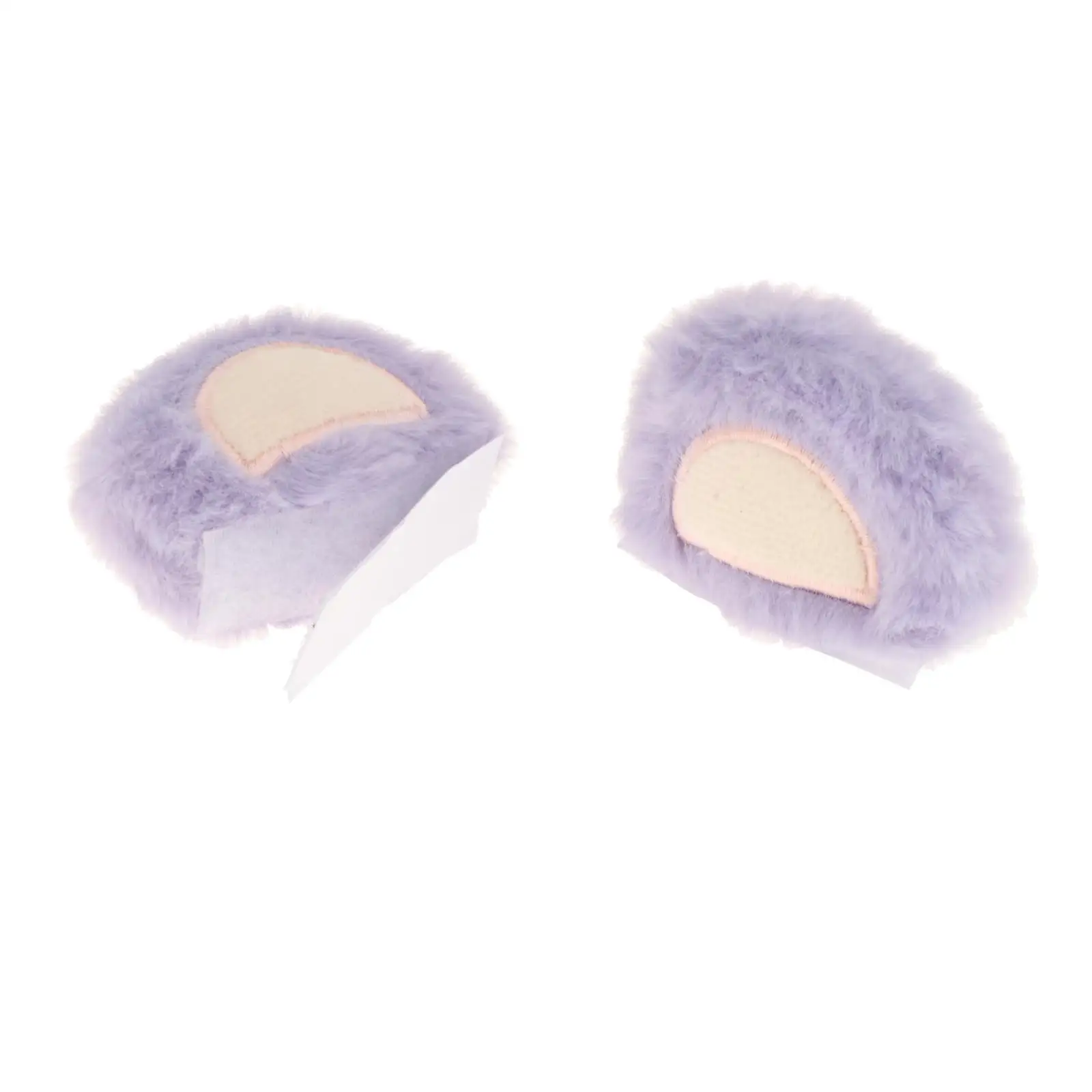 

Мягкие плюшевые накладки на уши для шлема, креативные украшения для мотоциклетных и велосипедных шлемов, аксессуары для сноубординга и лыжного спорта