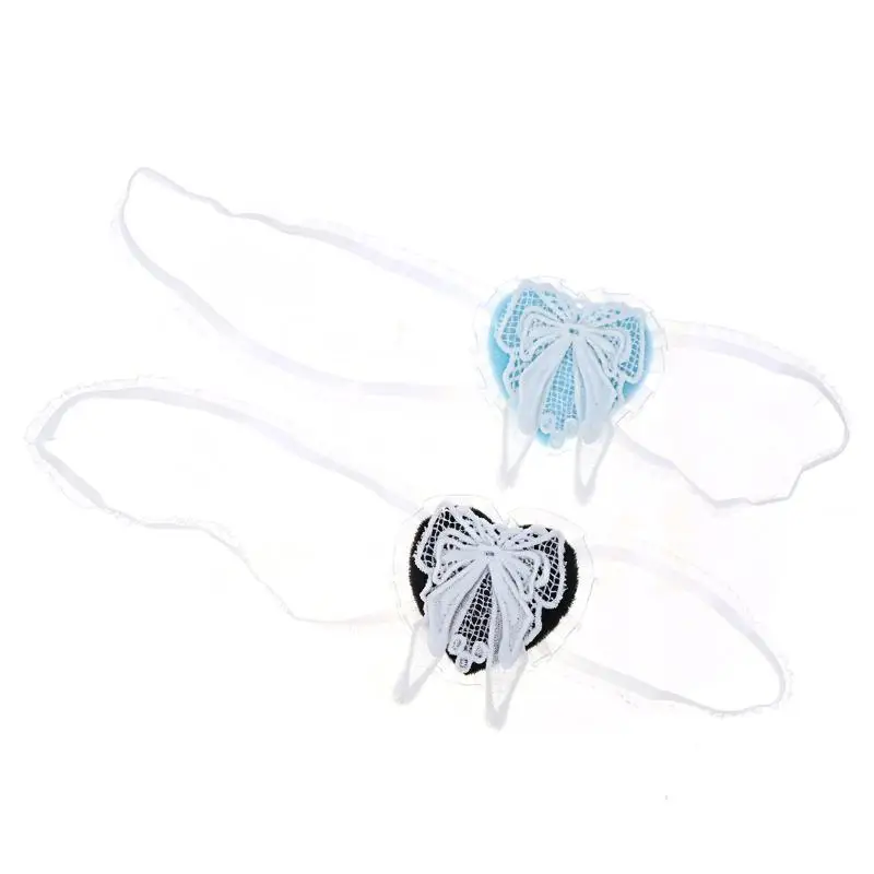 Cosplay Anime Halloween Party Costumes Prop Fancy Dress Christmas Lady Girls Heart Eyewear Xmas Gifts Lolita Gothic One Eye Mask