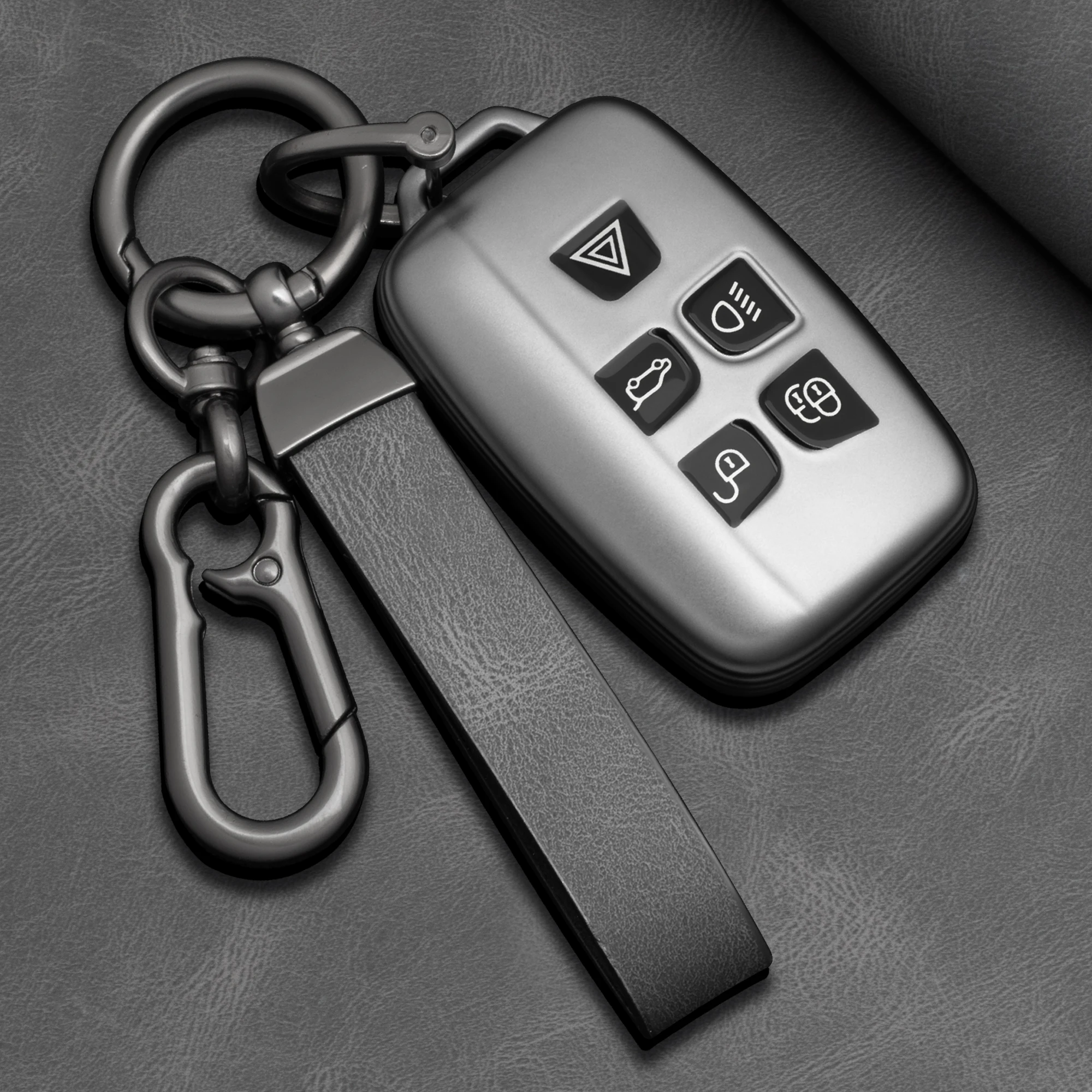 TPU Car Key Case Cover For Land Rover Range Rover Evoque Sport Freelander Discovery Velar for Jaguar XE XF XJ Accessories