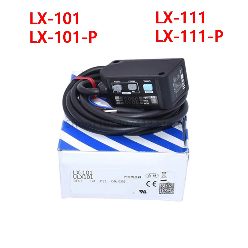 1pcs/lot New Original LX-111 LX-111-P LX-101 LX-101-P LED digital color label Photoelectric color label sensor