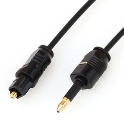 3.5mm Mini Toslink do kabla Toslink cyfrowy optyczny złącze Audio kabel adapter OD2.2mm 1m 1.5m 2m 3m 3m 5t 6 stóp 10 stóp