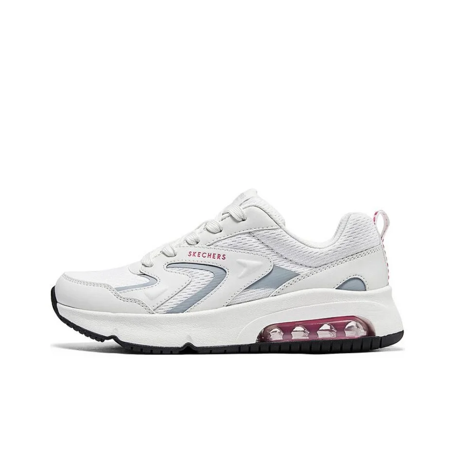 Skechers Street Low top Casual Shoes Women's Gray White 177625-WHT