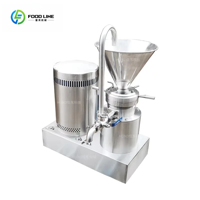 

Paste Meat Grinding Colloid Mill Stainless Steel Shredded Coconut Grinding Machine with Circulation Tube