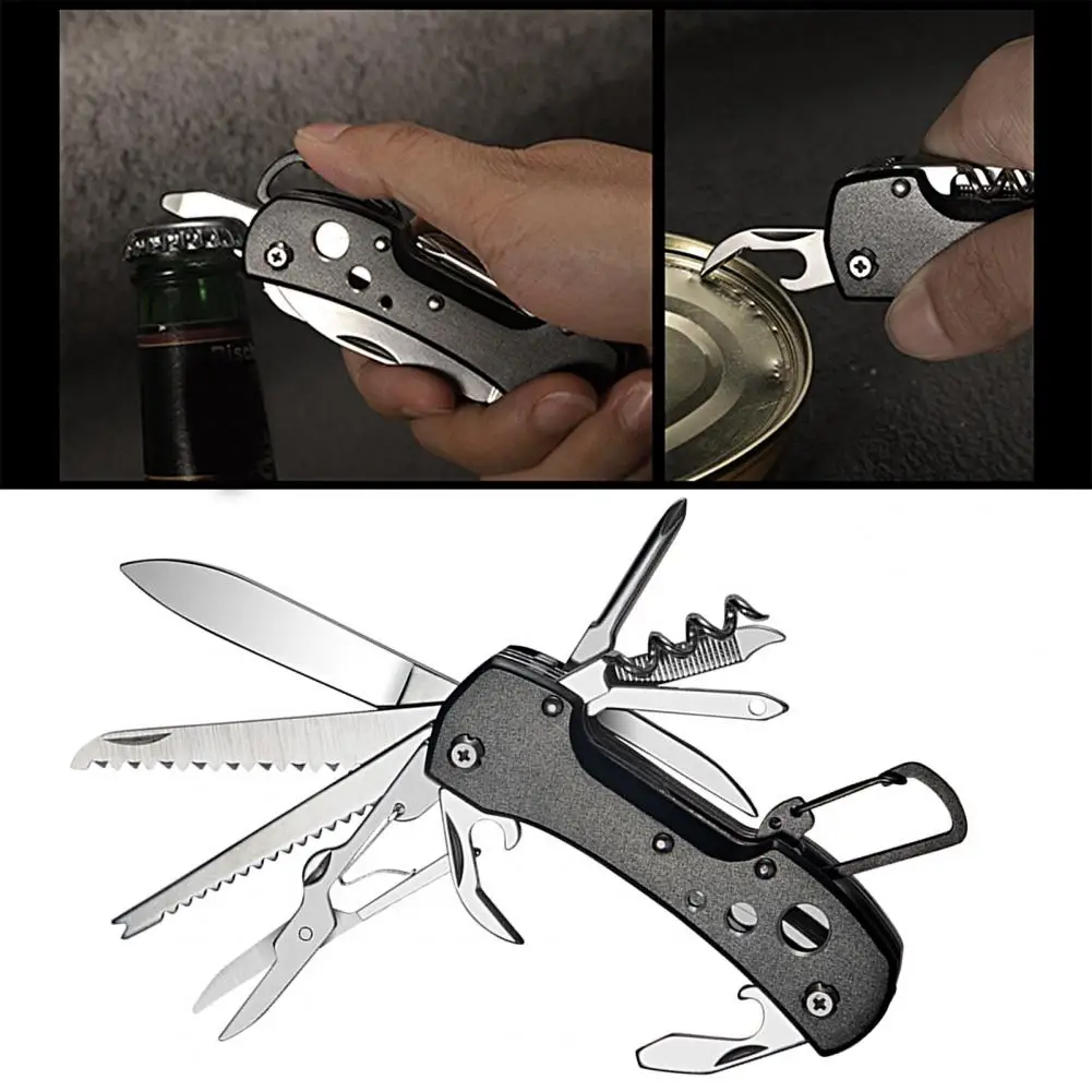 Multifunctional Cutter  Universal Non-deformable Smooth Surface  Mini Folding Pocket Cutter for Camping