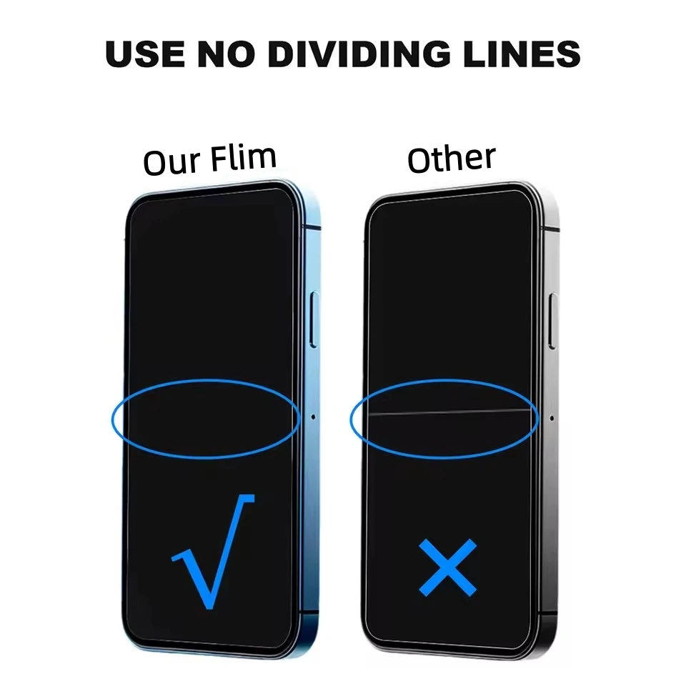 50pcs Thicken 350um TPU Mobile Phone Flat Screen Protector Anti-fingerprint Super Crystal Clear Custom Film For Cutting Machine