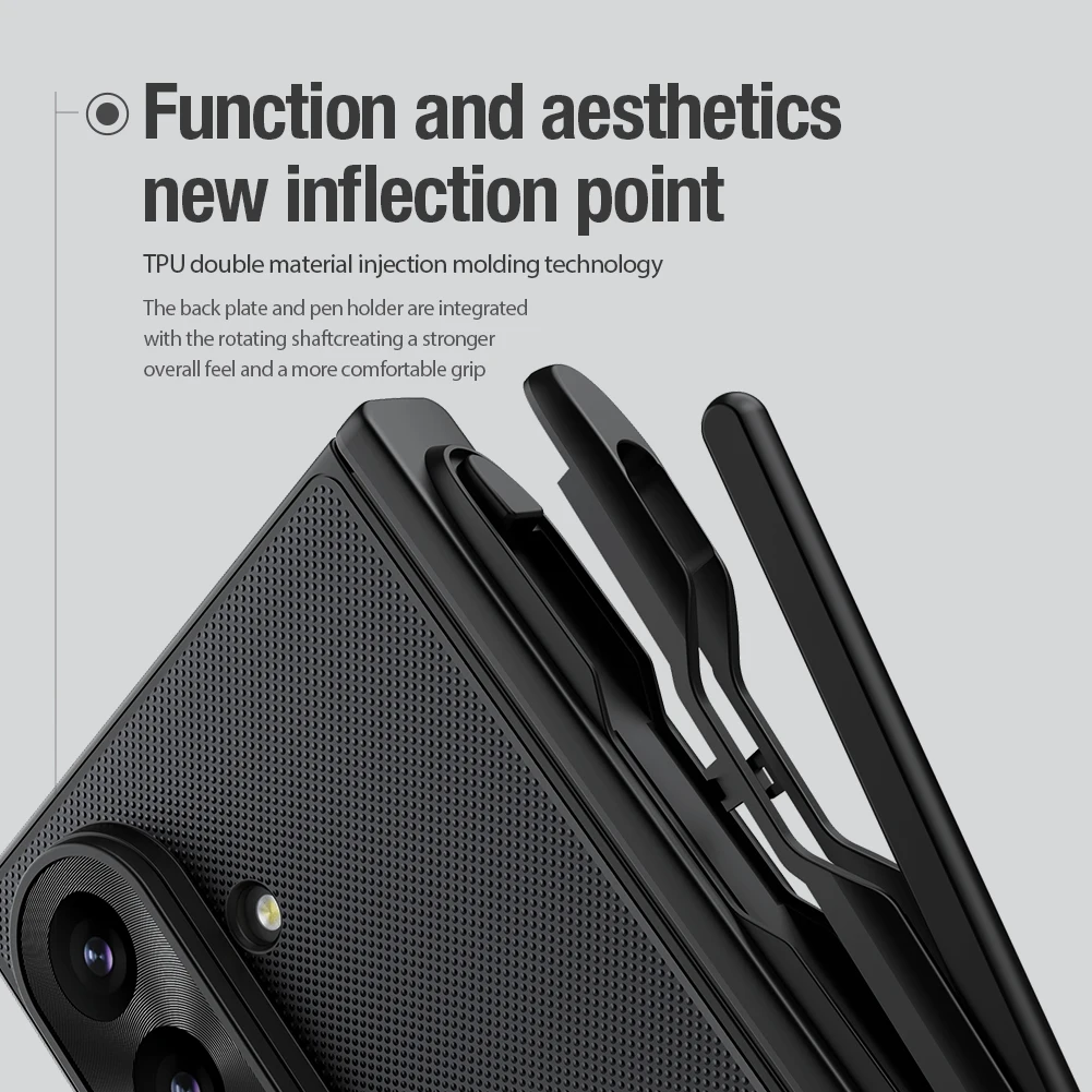 Für Samsung Galaxy Z Fold 8 Ultra Hülle NILLKIN Passgenaue Hülle Magnetische Super Frosted Shield Matte PC-Abdeckung mit Stiftschlitz – Detail 10