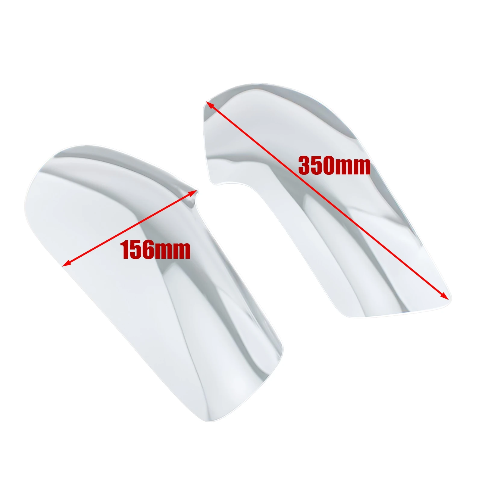 

Fit For Honda Goldwing GL1800 2001-2017 1×Headlight Guard Shield Screen Lens Covers