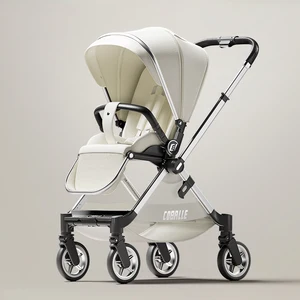 Full-size convertible baby cart for child, newborn smart cart with reversible seat, new arrival, 2022 6 Main Sales Baby Car with Baby Comfort - №3