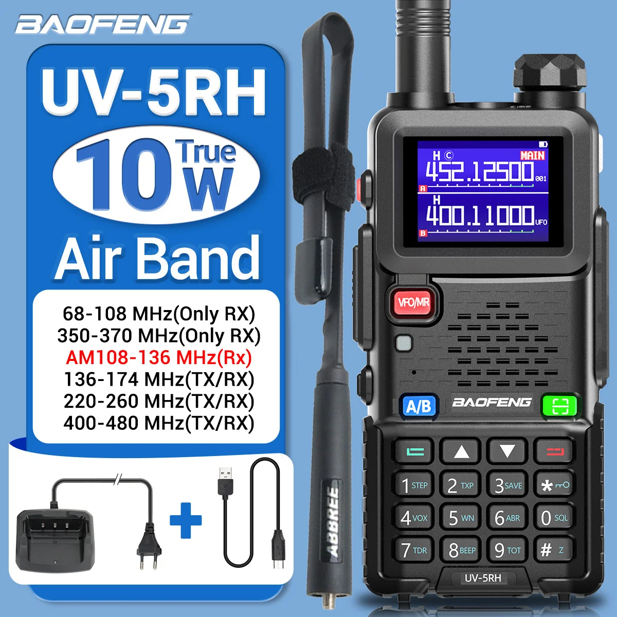Baofeng UV-5RH 10W … - image