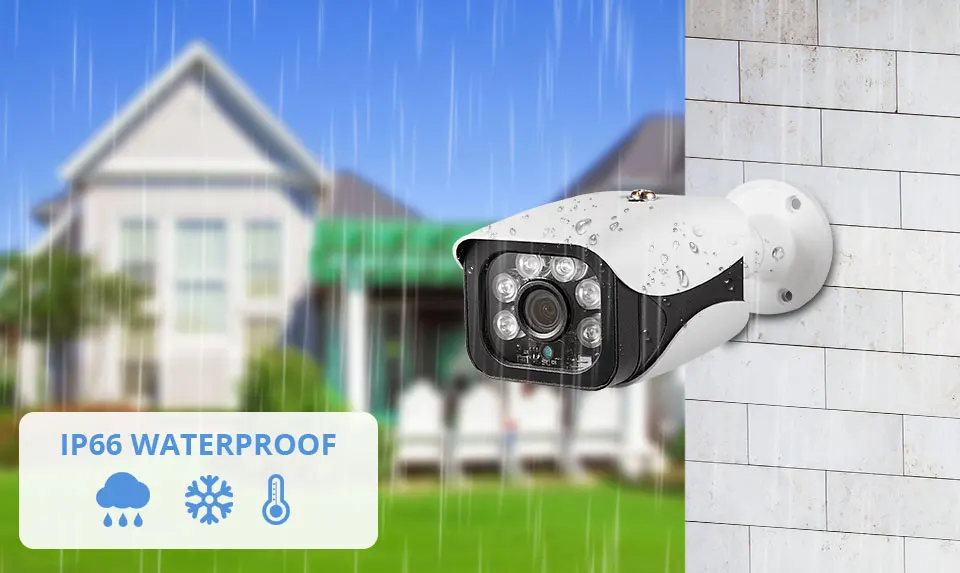 8MP Security Camera System 4K POE NVR Outdoor Video Surveillance Kit Home IP CCTV Camera Set Xmeye - view 3