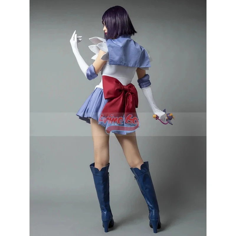 Аниме Сейлор Сатурн Томоэ Хотару Косплей Костюм Платье Взрослых Женщин Хэллоуин Наряд mp 000307