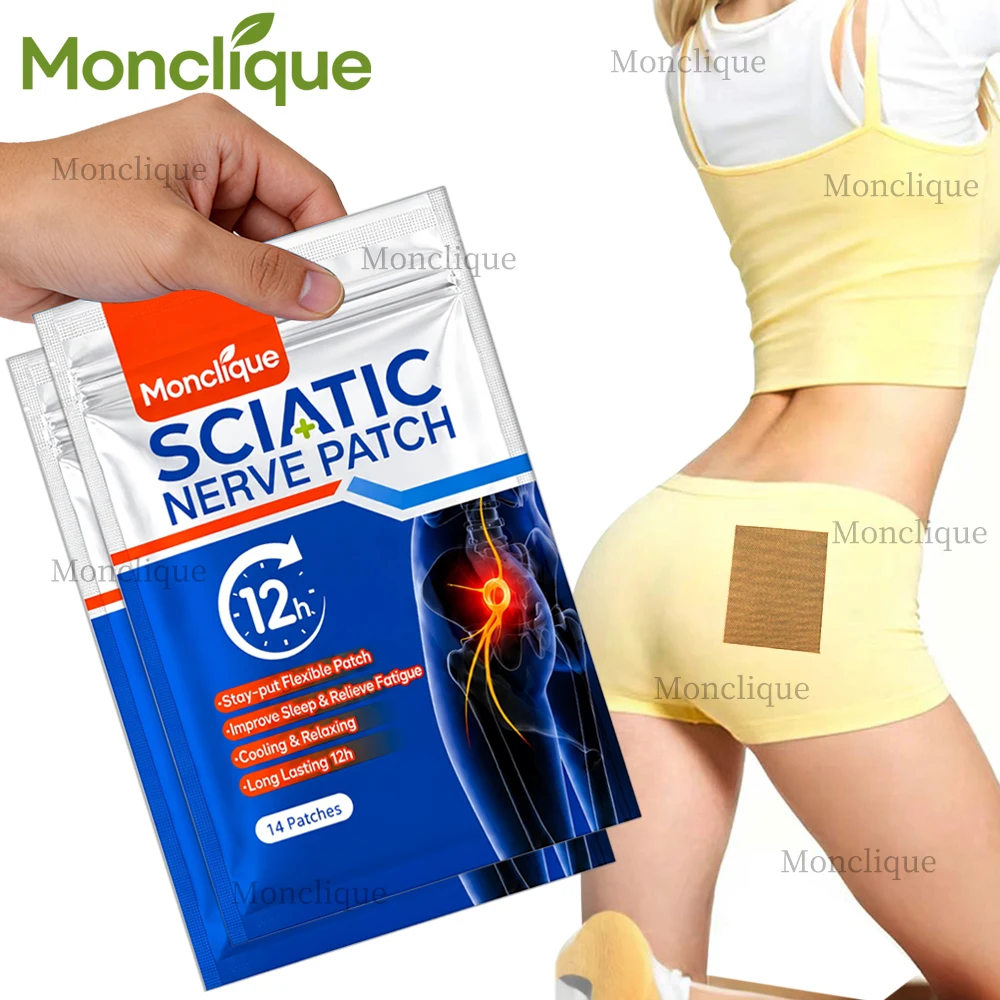 14-42pcs sciatic nerve heating massage tools, suitable for neck, shoulders, back, knees, abdomen warm heating, portable