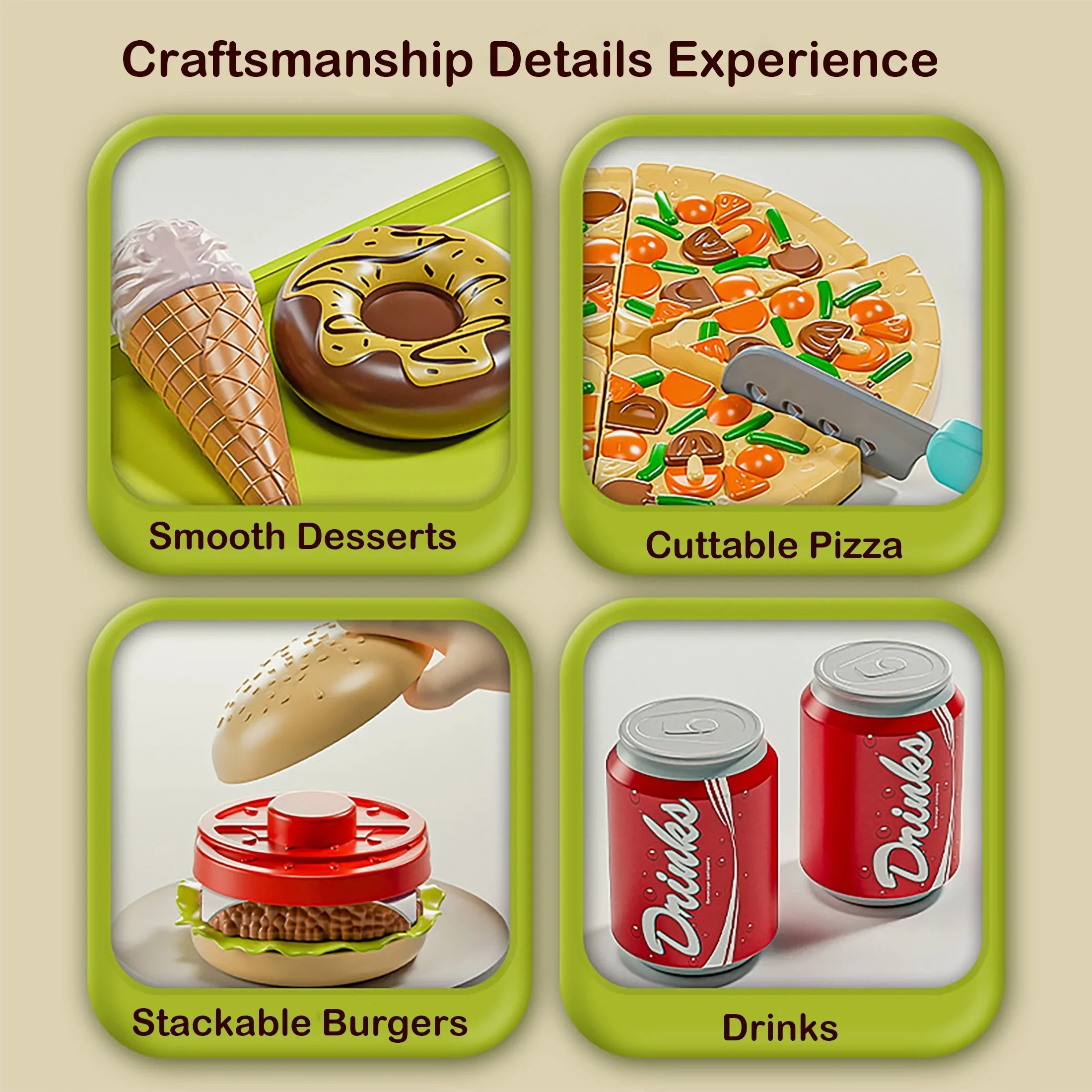Küche Spielzeug Kinder Picknick Korb Obst Cuthbert Set Spielzeug Spielhaus Simulation Burger Kuchen Pizza Spielzeug Geburtstag Geschenk