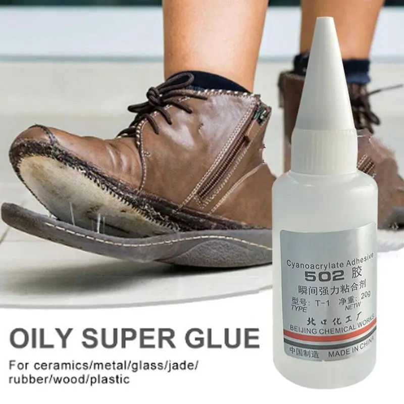 502 клей, прочный клей, быстросохнущий, прозрачный, мгновенный клей для обработки металла, стекла, керамики, ткани