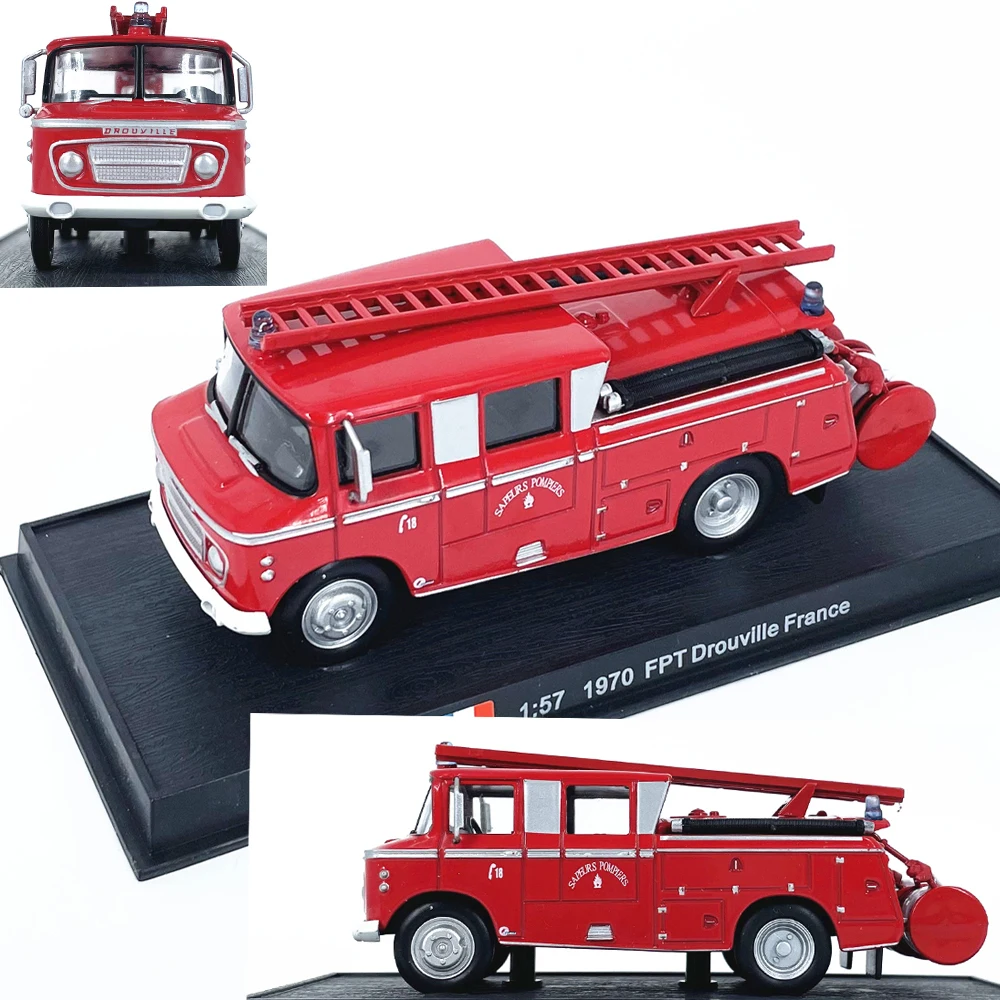 

Литой под давлением 1:57 Масштаб 1970 FPT Drouville Alloy 2024 Модель автомобиля Коллекционная игрушка Подарок Сувенир Дисплей Орнамент