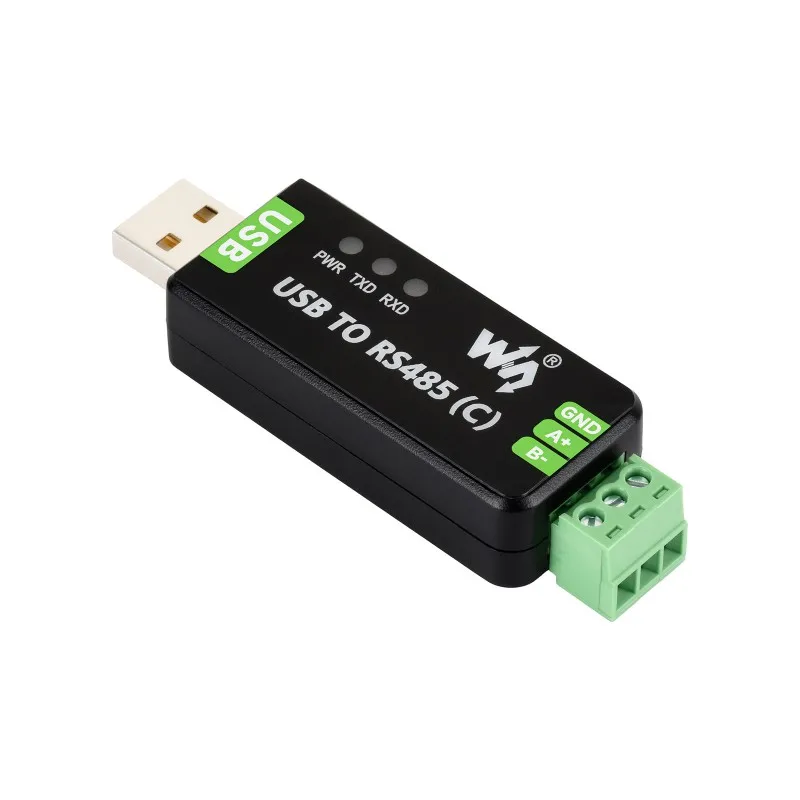 FT232RNL USB to RS485 Industrial Isolated Converter Bidirectional TVS Protection 1.2km Range Serial Adapter for PLC Automation