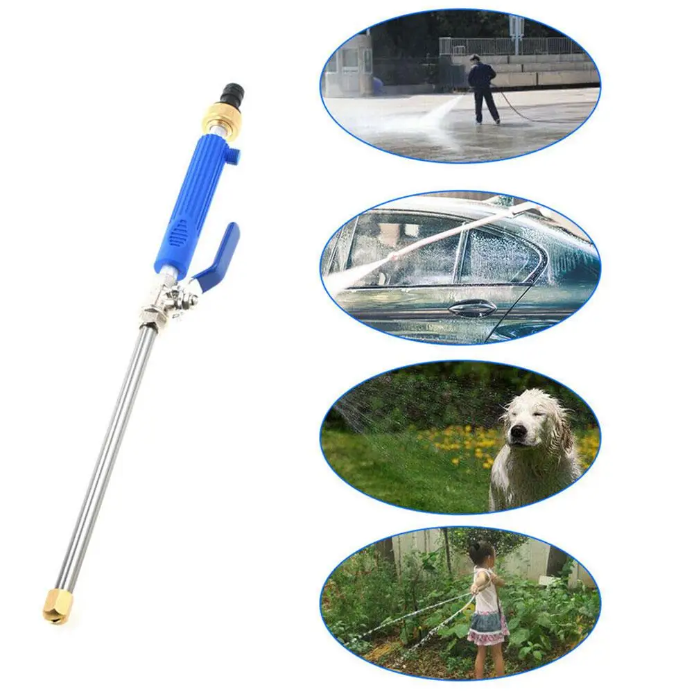 High Pressure Power Washer Watering Sprayer Cleaning Lance Hydro Jet Water Hose Nozzle Wand Lance Garden Flower Watering Tool