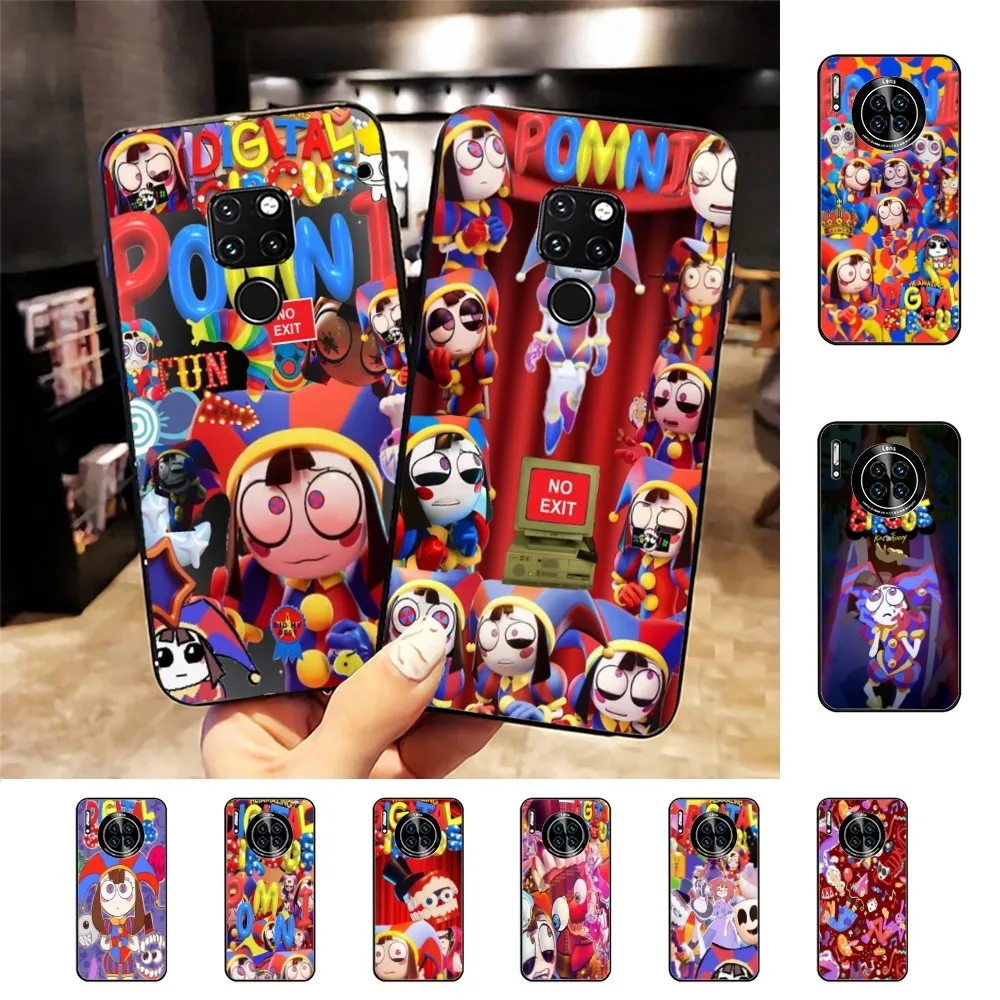 Cartoon The A-Amazing D-Digital C-Circus Phone Case For Huawei Mate 10 20 30 40 50 lite pro Nova 3 3i 5 6 SE 7 pro 7SE