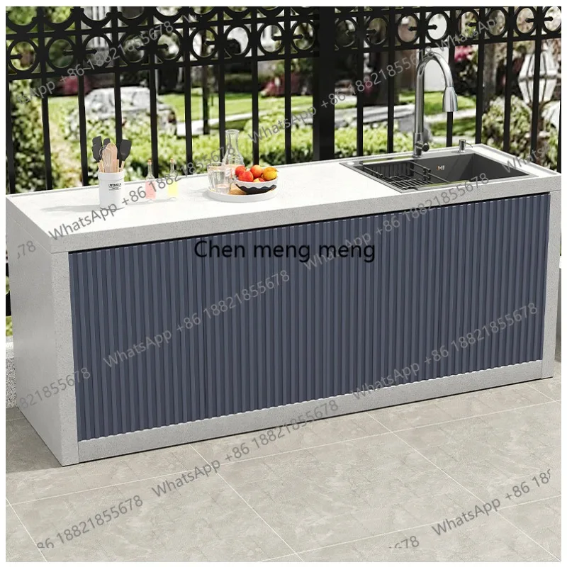Marble Outdoor Console Outdoor Locker Household Stone Wash Table Garden Pool Stone Operation Basin