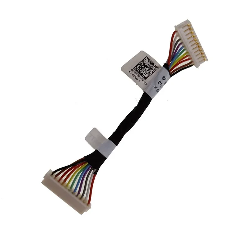 Cabo flexível de bateria para dell inspiron 15r 7000 7466 7467 7566 7567 p78g p65f conector de cabo de bateria de laptop 0cgrr0 dc02002lf00