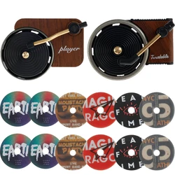 Car Air Freshener Kit Record Player Turntable Car Perfume Clip Vinyl Phonograph Air Vent Outlet Aromatherapy Clip Smell Diffuser