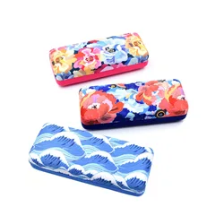 Portable Fabrics Floral Glasses Case Reading Glasses Box Sunglasses Eyeglasses Spectacle Case Hard Eyewear Protector Gift