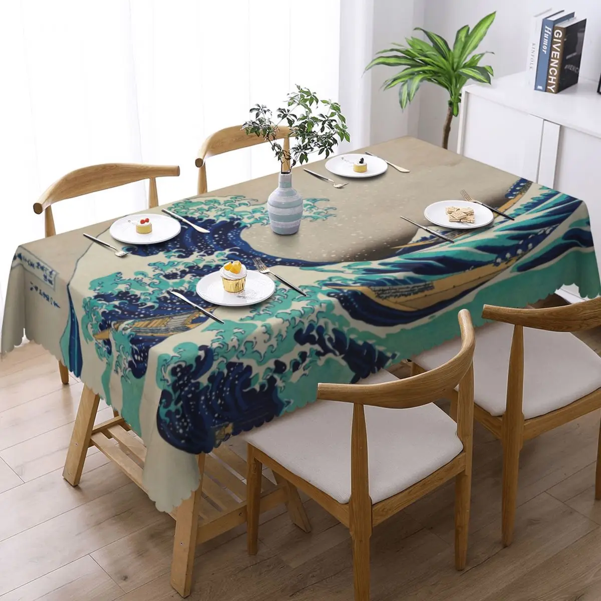 Great Wave Off Kanagawa Vintag - огляд і ціна Japanese Home Textiles
