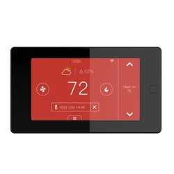 Tuya-Termostato Smart WiFi, Display LCD, Tela Sensível Ao Toque, Controlador De Temperatura, Aquecimento De Piso Elétrico, Caldeira De Água E Gás