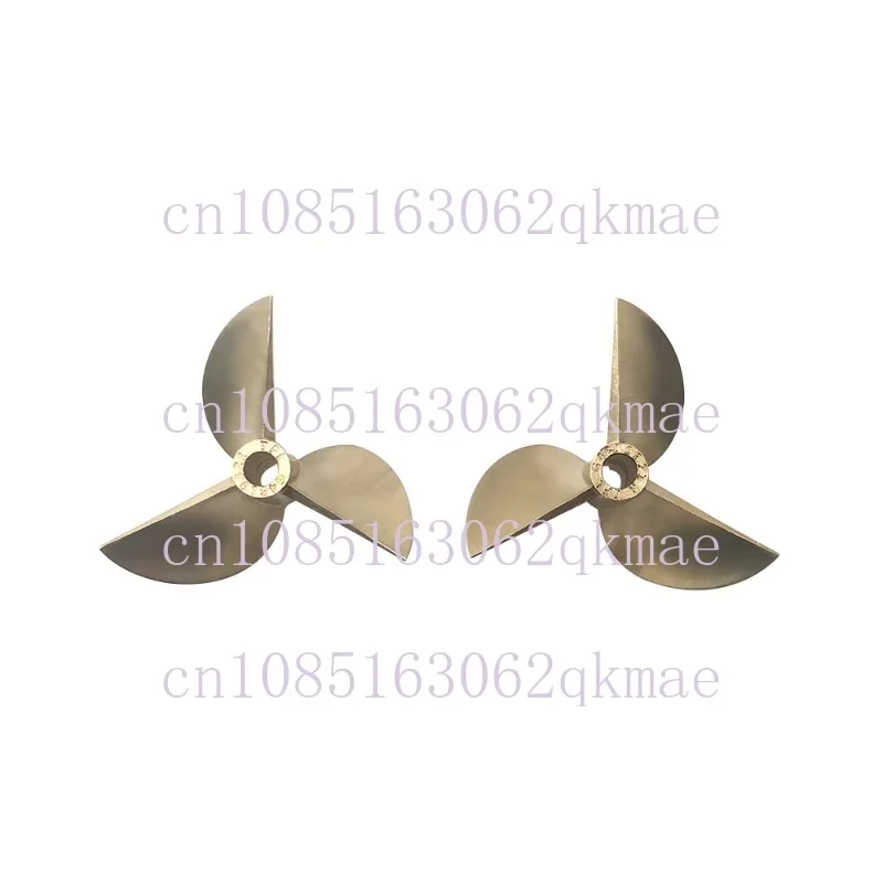 

High-Precision Propeller Positive and Negative 4.76mm Three-Blade Copper Paddle Outer Diameter 48mm