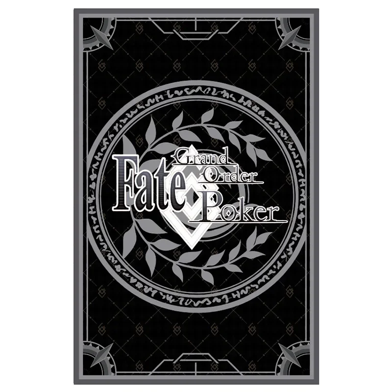 1 set NEW Fate / Grand Order FGO Playing Cards FGO Surrounding Cards Saber picture poker Cartoon toys gift