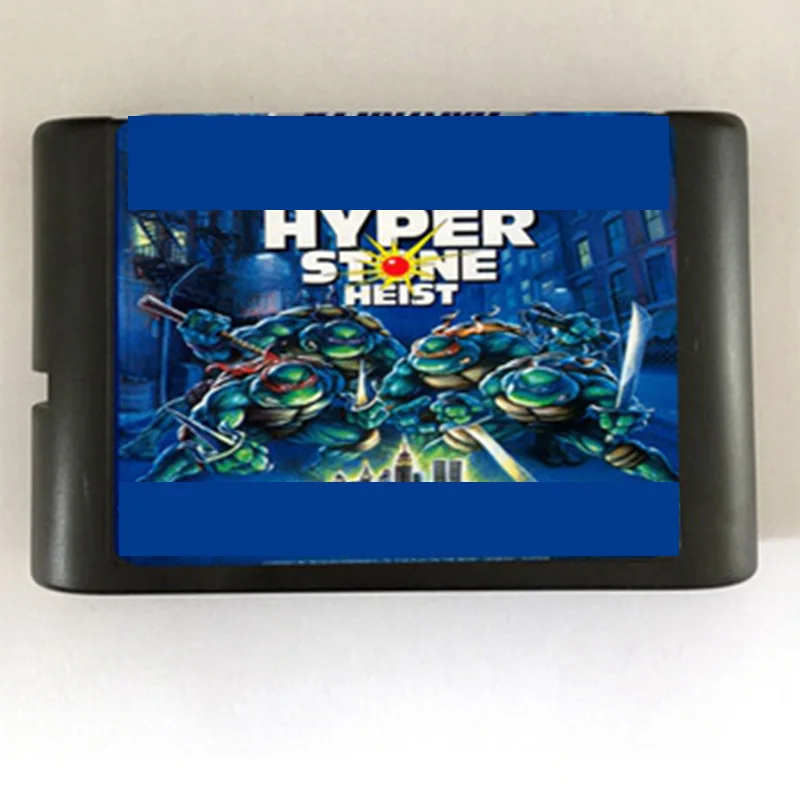 Cartão de videogame Hyper Stone Heist carrinho MD de 16 bits para Sega Mega Drive Genesis