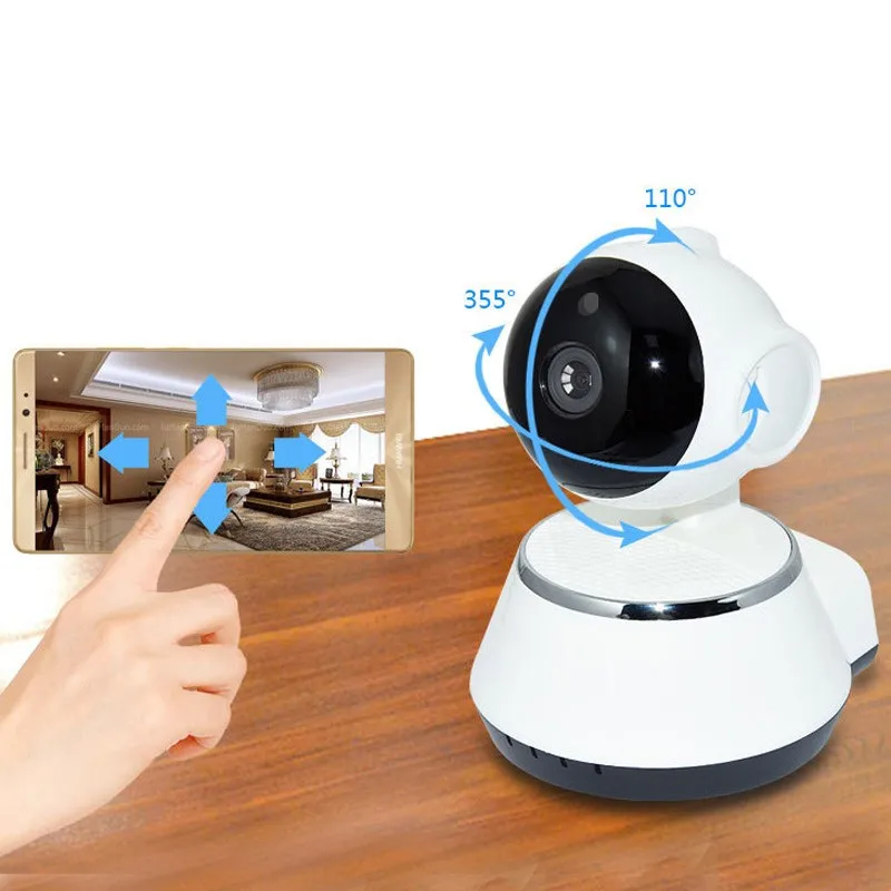 1080P Full HD WiFi IP Camera with 360° Pan Tilt Indoor Security Camera Night Vision Two-Way Audio for Baby Pet Monitor