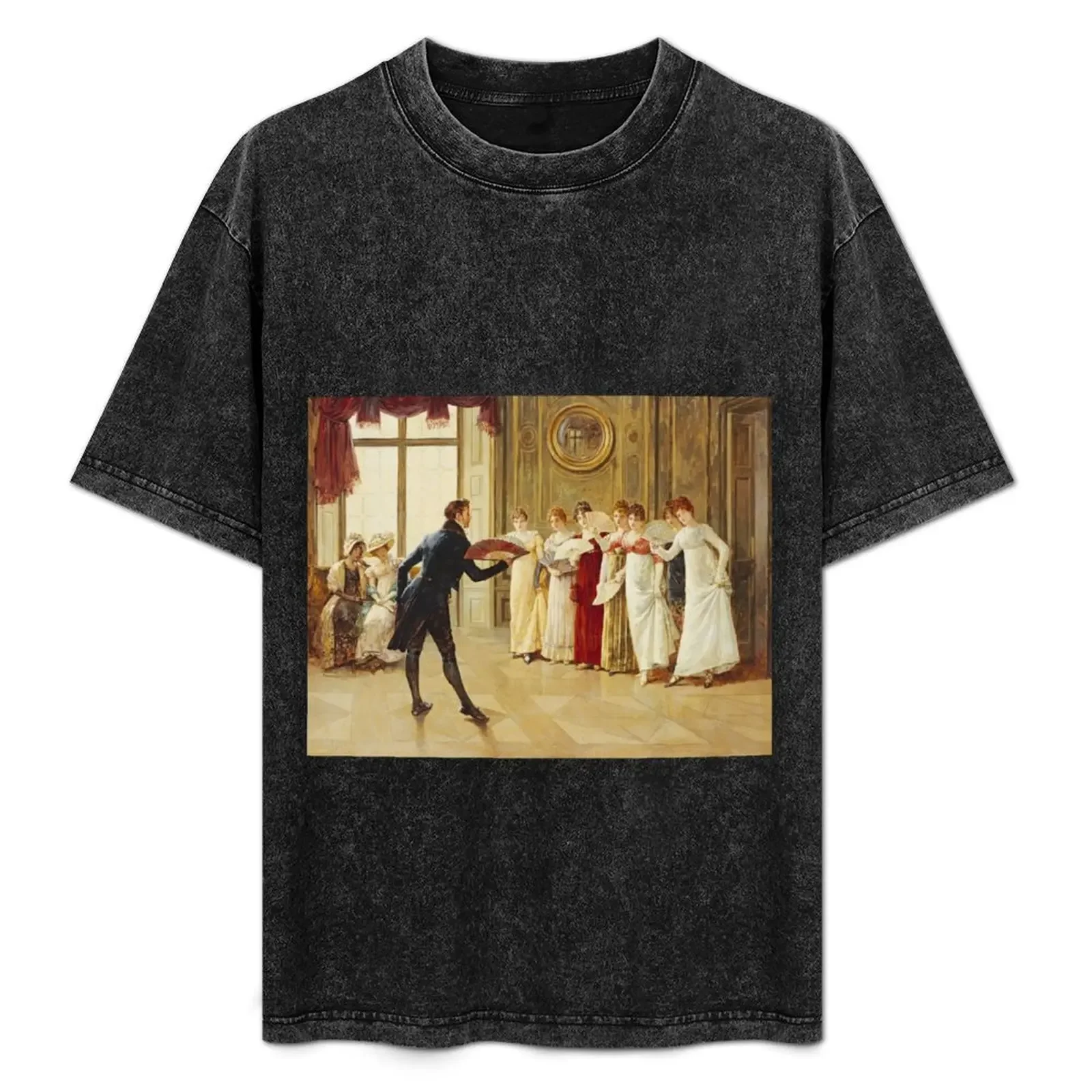 

Henry Gillard Glindoni - Fan Flirtation T-Shirt funny t shirts cotton man t shirt luxury T-Shirt