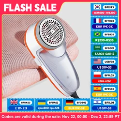 KM-241 Wool Ball Tnimmer Epilator Easy To Carry And Clean Three Knife Net Electric Lint Remover Clothes Shaver