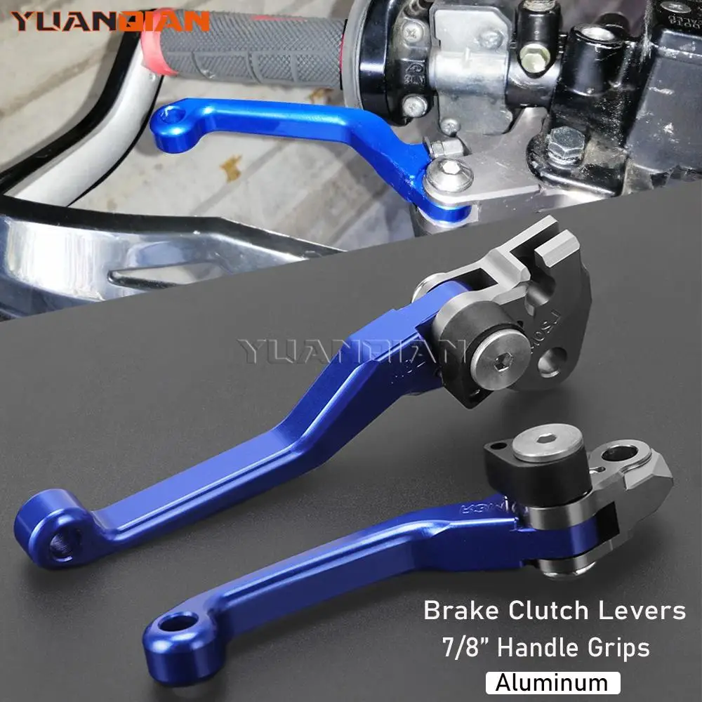 

For HUSQVARNA TE150i TE250i TE300i FE250 FE 250-501/S TE300i FX350-450 2021 2020 2019 Motorcycle CNC Pivot Clutch Brake Levers