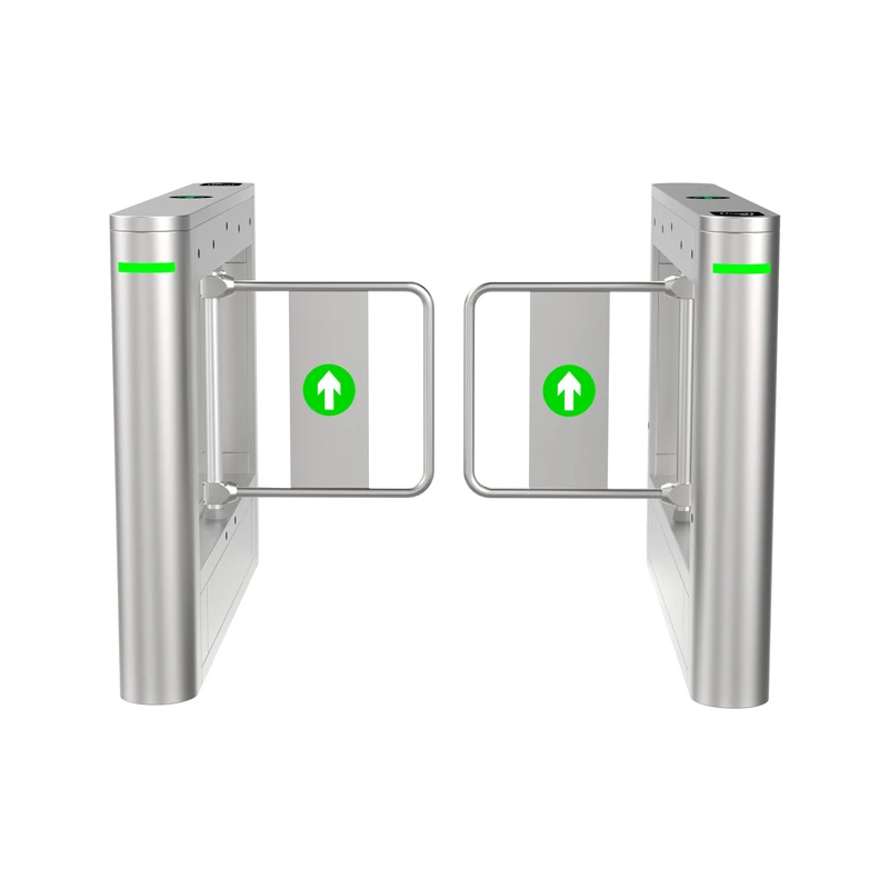 Residential Community Apartment Housing Estates Entry Automatic Pedestrian Access Swing Gate Gated