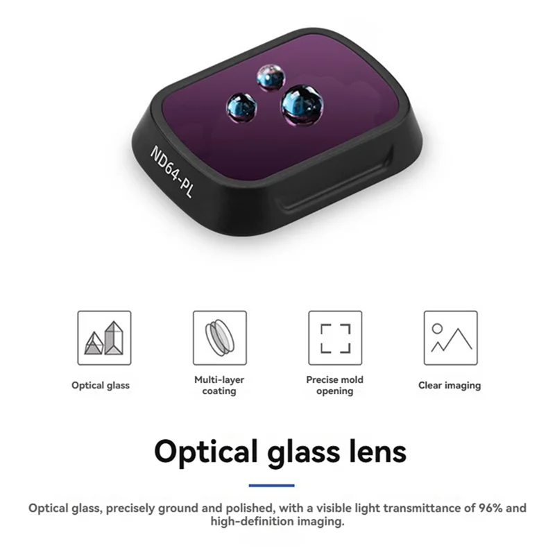 New!For DJI Mini 3 Pro Filter Set UV CPL NDPL Filter Replacement Kit Camera Protection Lens Filter For DJI Mini 3 Pro